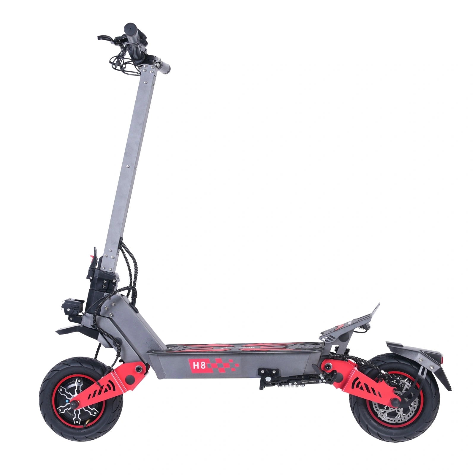 Freeboy H8 Electric Scooter | Rugged Commuter Scooter with Enhanced Stability, Suspension Comfort & Sporty Design