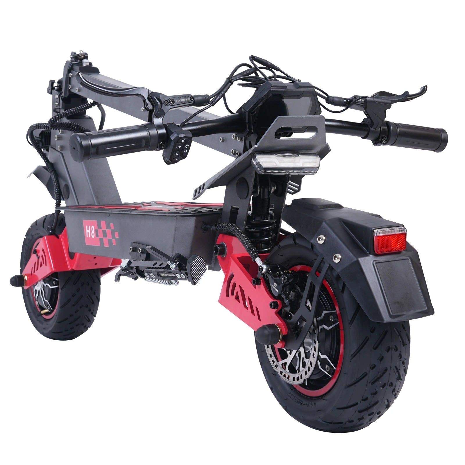 Freeboy H8 Electric Scooter | Rugged Commuter Scooter with Enhanced Stability, Suspension Comfort & Sporty Design