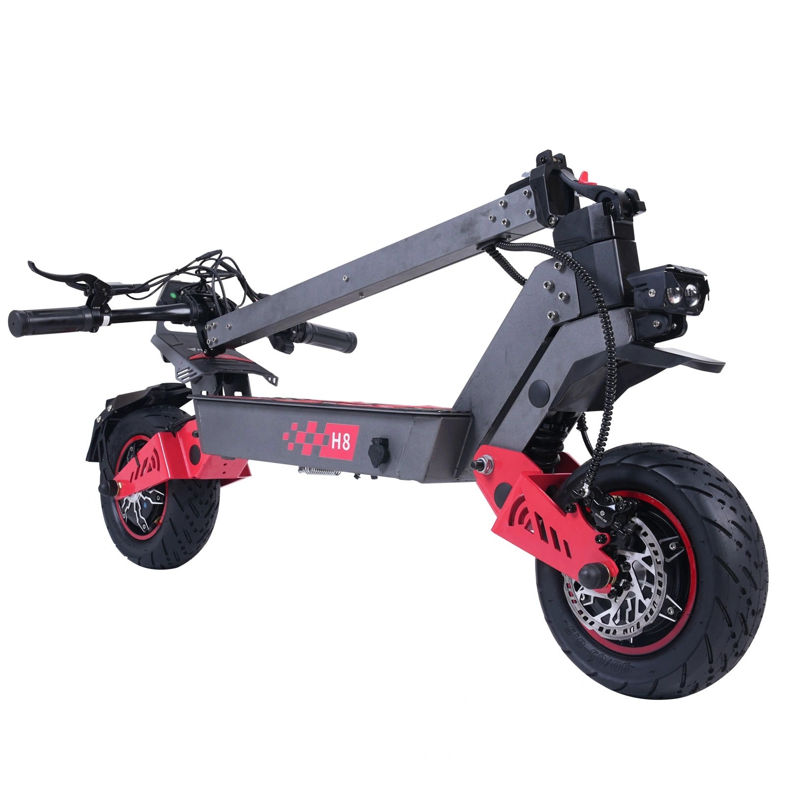Freeboy H8 Electric Scooter | Rugged Commuter Scooter with Enhanced Stability, Suspension Comfort & Sporty Design