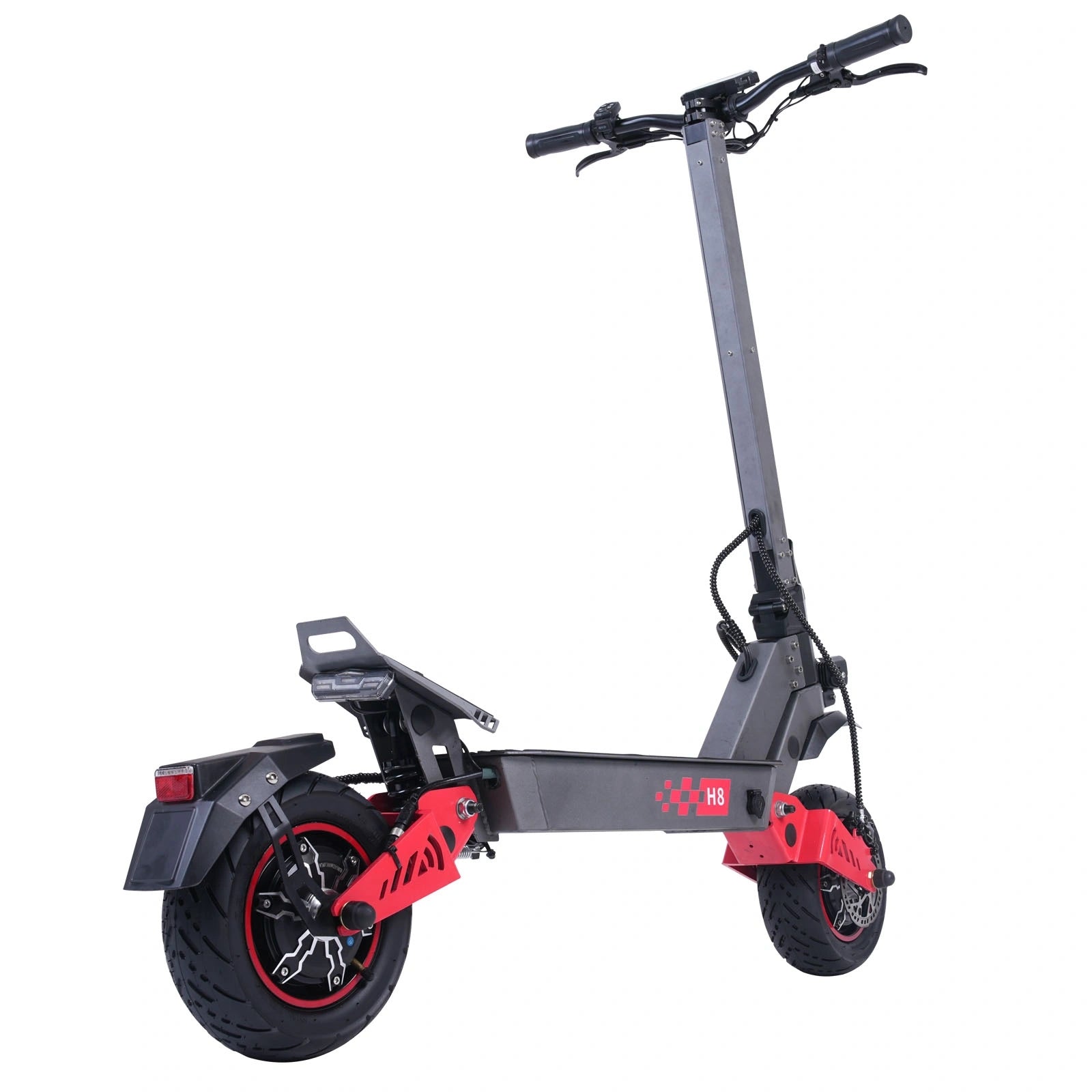 Freeboy H8 Electric Scooter | Rugged Commuter Scooter with Enhanced Stability, Suspension Comfort & Sporty Design
