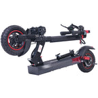 Freeboy J01 Electric Scooter with Seat | Foldable Commuter Scooter with Dual Suspension, Comfortable Ride & Long-Distance Design