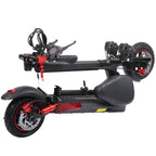 Freeboy J01 Electric Scooter with Seat | Foldable Commuter Scooter with Dual Suspension, Comfortable Ride & Long-Distance Design