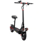 Freeboy J01 Electric Scooter with Seat | Foldable Commuter Scooter with Dual Suspension, Comfortable Ride & Long-Distance Design