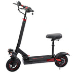 Freeboy J01 Electric Scooter with Seat | Foldable Commuter Scooter with Dual Suspension, Comfortable Ride & Long-Distance Design