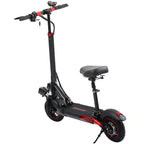 Freeboy J01 Electric Scooter with Seat | Foldable Commuter Scooter with Dual Suspension, Comfortable Ride & Long-Distance Design