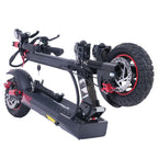 Freeboy J01 Electric Scooter with Seat | Foldable Commuter Scooter with Dual Suspension, Comfortable Ride & Long-Distance Design