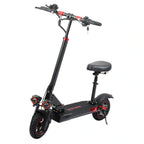 Freeboy J01 Electric Scooter with Seat | Foldable Commuter Scooter with Dual Suspension, Comfortable Ride & Long-Distance Design