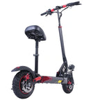 Freeboy J01 Electric Scooter with Seat | Foldable Commuter Scooter with Dual Suspension, Comfortable Ride & Long-Distance Design