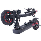 Freeboy J01 Electric Scooter with Seat | Foldable Commuter Scooter with Dual Suspension, Comfortable Ride & Long-Distance Design