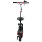 Freeboy J11MAX Electric Scooter with Seat | Long-Range Folding Scooter Featuring Dual Suspension, Stable Ride & All-Terrain Comfort
