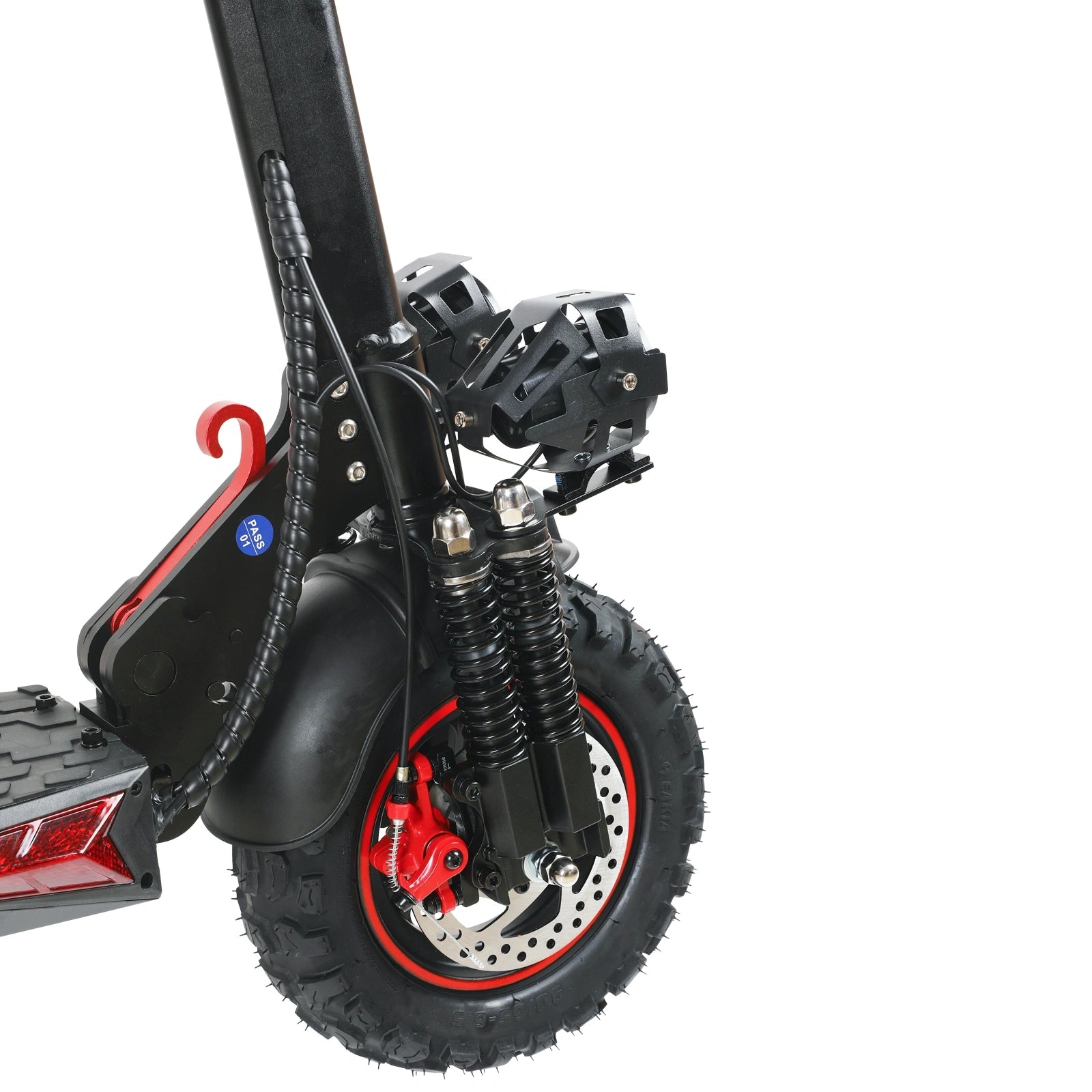 Freeboy J11MAX Electric Scooter with Seat | Long-Range Folding Scooter Featuring Dual Suspension, Stable Ride & All-Terrain Comfort
