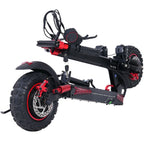 Freeboy J11MAX Electric Scooter with Seat | Long-Range Folding Scooter Featuring Dual Suspension, Stable Ride & All-Terrain Comfort