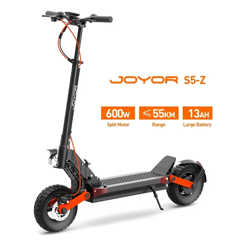 JOYOR S5-Z Electric Scooter | High Performance Off-Road Scooter with Dual Suspension, All-Terrain Tires & Long Range Riding